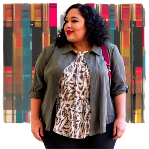 Plus Size Outfit Ideas Png 39 PNG image