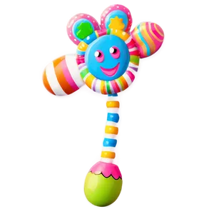 Plush Baby Rattle Png 06202024 PNG image