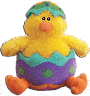 Plush Chickin Easter Egg