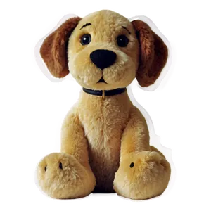 Plush Dog Toy Png Afo18 PNG image