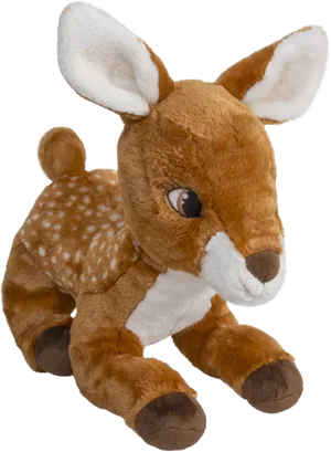 Plush Fawn Toy PNG image
