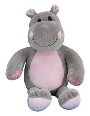 Plush Hippo Toy PNG image