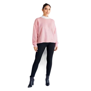 Plush Pink Sweater PNG Kgv9 PNG