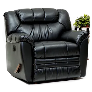 Plush Recliner Couch Png 05252024 PNG image
