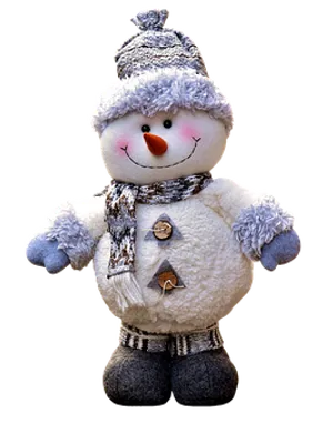 Plush Snowman Toy