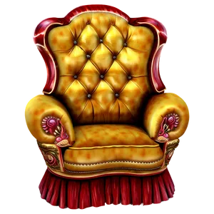 Plush Velvet Silla PNG 21