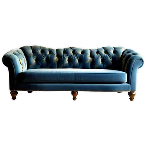 Plush Velvet Sofa PNG Mtv80 PNG