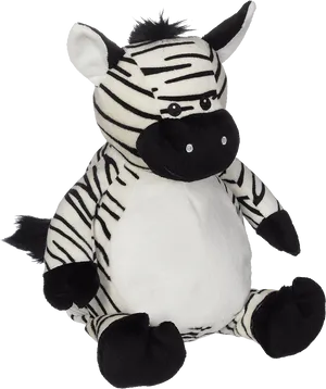 Plush Zebra Toy PNG image