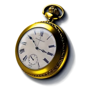 Pocket Watch Clock PNG Kpe