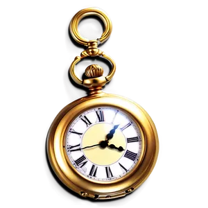 Pocket Watch Clock PNG Qfk42