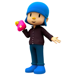 Pocoyo And Duck Dance Png 95 PNG image