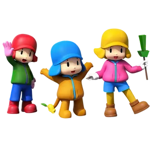 Pocoyo And Elly Adventure Png Gcc64 PNG image