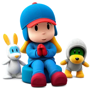 Pocoyo And Friends Illustration Png 25 PNG image