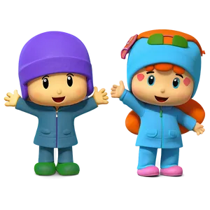Pocoyo And Friends Illustration Png Yuj37 PNG image