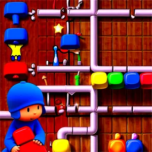 Pocoyo And The Puzzle Game Png 05232024 PNG image