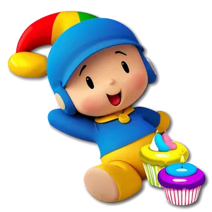 Pocoyo Birthday Theme Png Dsf39 PNG image