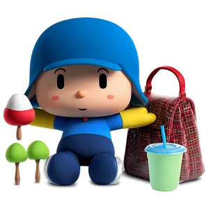 Pocoyo Picnic Day Png Jny71 PNG image