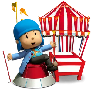 Pocoyo's Circus Show Png Ype59 PNG image