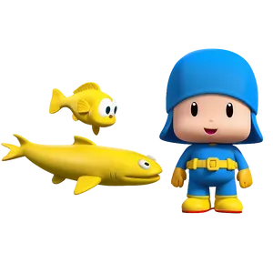 Pocoyo Underwater Adventure Png 05232024 PNG image