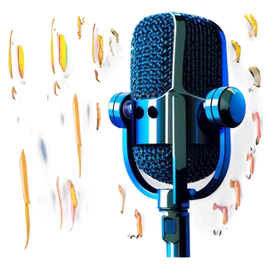 Podcast Mic With Mute Button PNG 46 PNG