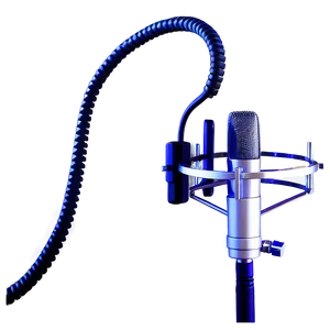 Podcast Mic With Pop Filter PNG 23