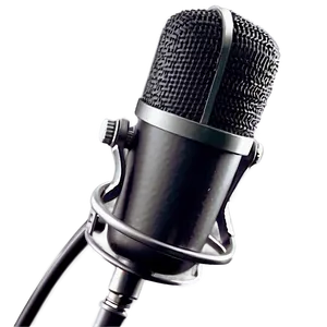 Podcast Microphone In Studio Setting PNG 87 PNG