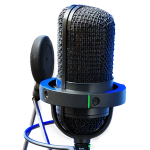 Podcast Studio Mic Setup Png 06122024 PNG image