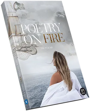 Poetry On Fire Book Cover PNG image