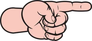 Pointing Hand Clipart PNG image