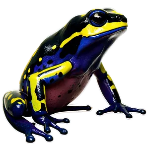 Poison Dart Frog Warning Colors PNG Ysp57 PNG