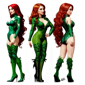 Poison Ivy Concept Art Png Pov PNG image