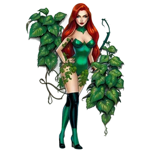 Poison Ivy Drawing Png 06272024 PNG image