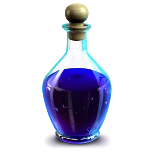 Poison Potion Bottle Png 06132024 PNG image