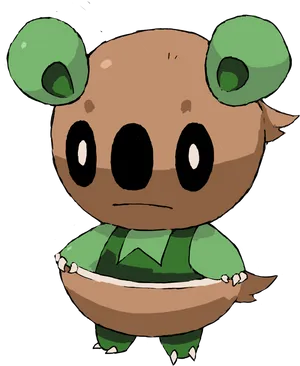Pokemon Bonsly Standing PNG image