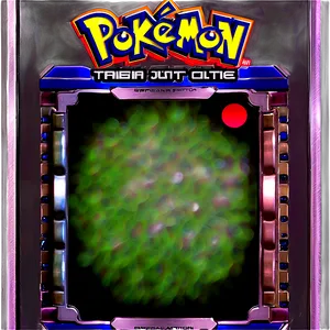 Pokemon Card Template Special Edition Png Mau PNG image