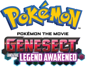 Pokemon Genesect Legend Awakened Logo PNG image