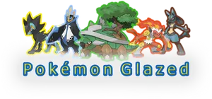 Pokemon Glazed Legendary Team PNG image