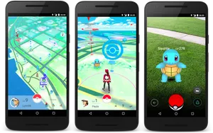 Pokemon Go Gameplay Screenshots PNG image