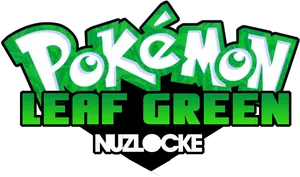 Pokemon Leaf Green Nuzlocke Logo PNG image
