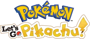Pokemon Lets Go Pikachu Logo PNG image