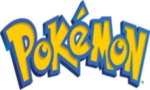 Pokemon Logo Blurry Background PNG image
