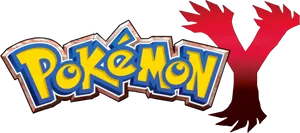 Pokemon Logowith Shadowed Creature PNG image