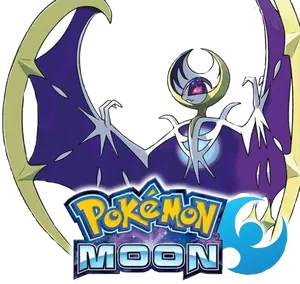 Pokemon Moon Legendary Lunala PNG image