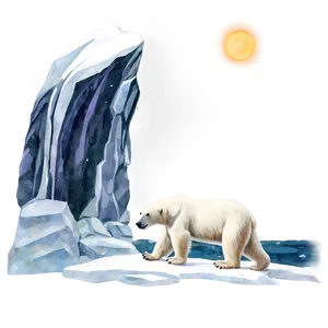 Polar Bear Illustration Png Ahl PNG image