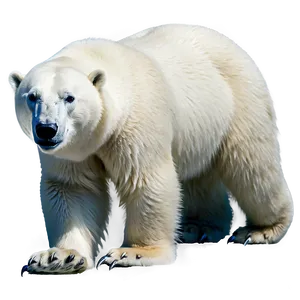 Polar Bear In Habitat Png 05062024 PNG image
