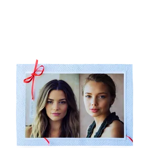 Polaroid Birthday Card Template PNG 06262024