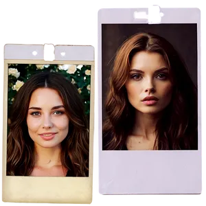 Polaroid Bookmark Template PNG 52