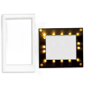 Polaroid Film Birthday Frame PNG Kvp
