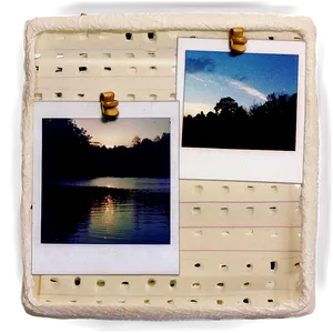 Polaroid Film Love Note PNG Spe