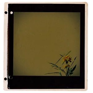Polaroid Film Note PNG Isj20